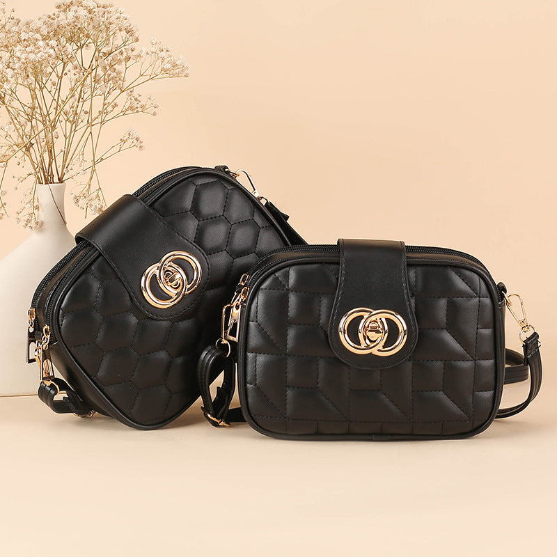 Women's Style High-grade Sense Round Practical Crossbody Bags