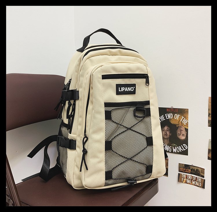 Large Capacity High Korean Style Retro Backpacks