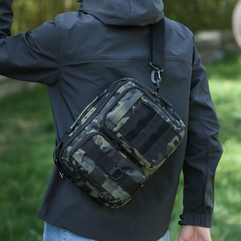 Men's Lure Military Fan Alforja Saddle Sports Backpacks