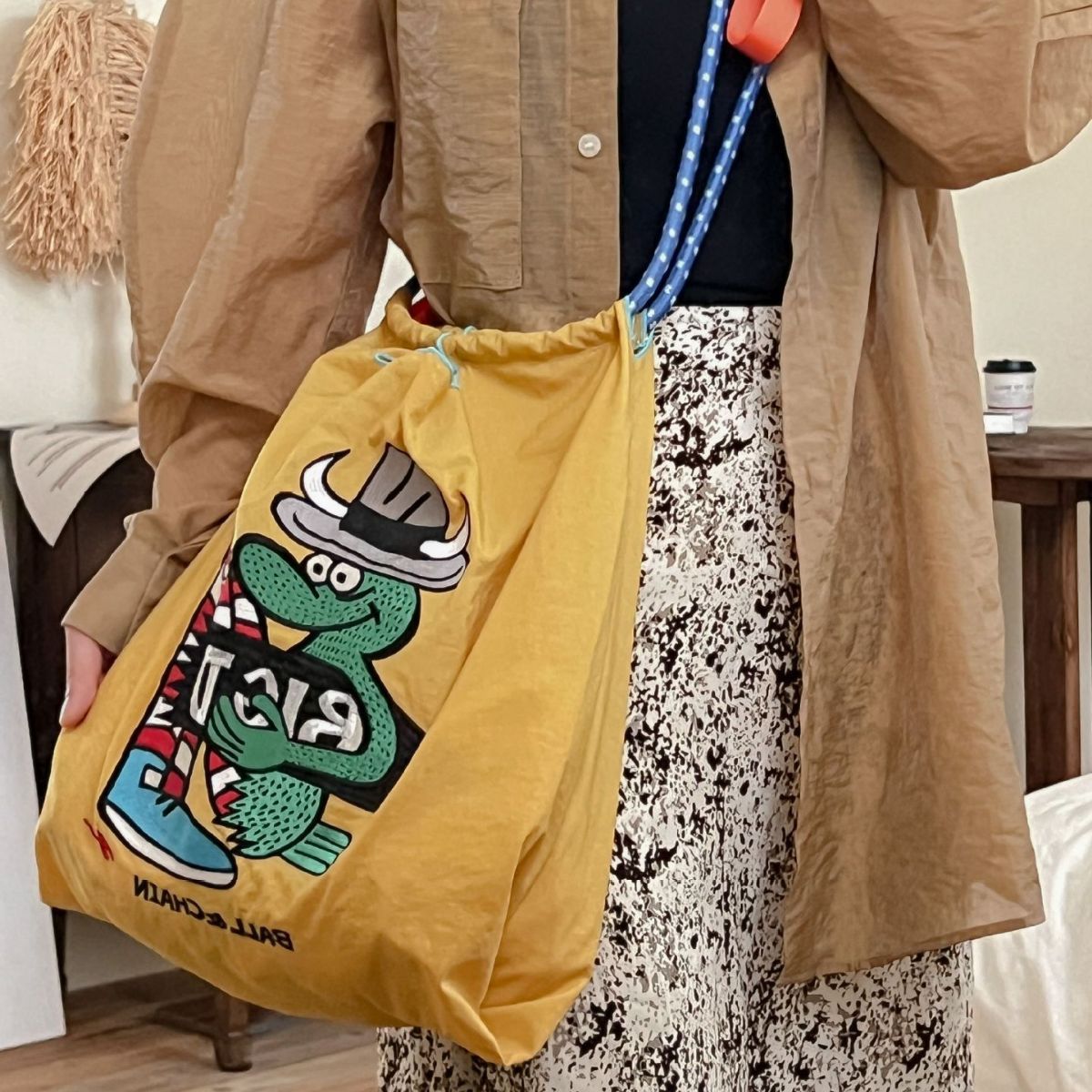 Crocodile Embroidery Shopping Niche Nylon Cloth Handbags