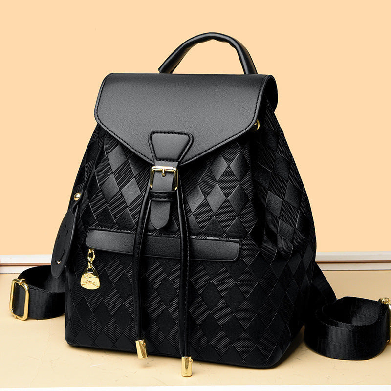 Women's Unique Attractive Lightweight Plaid Commuter Backpacks