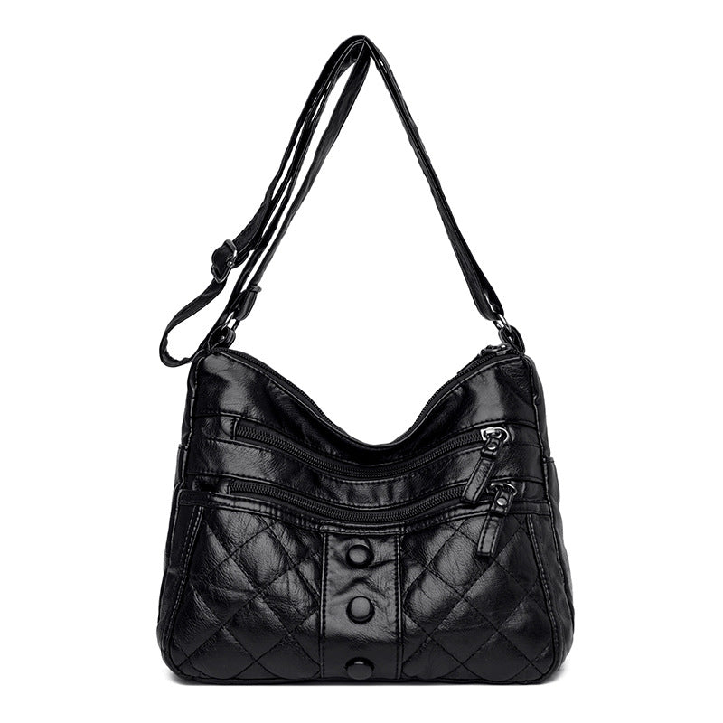 Women's Graceful Soft Surface Fashion Mom Crossbody Bags