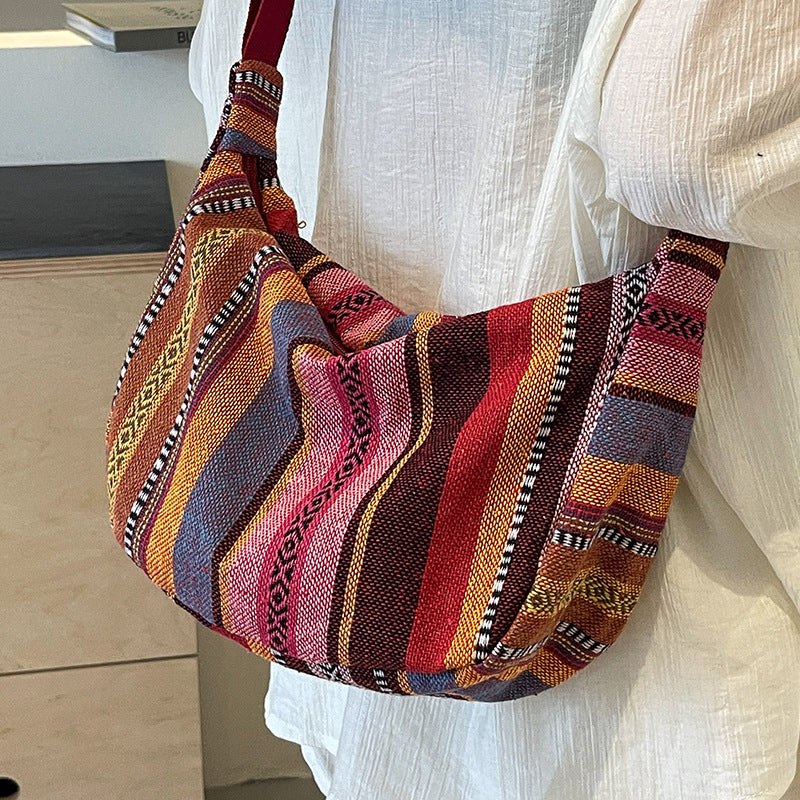 Women's Ethnic Style Trendy Fashion Dumpling Retro Easy Bags