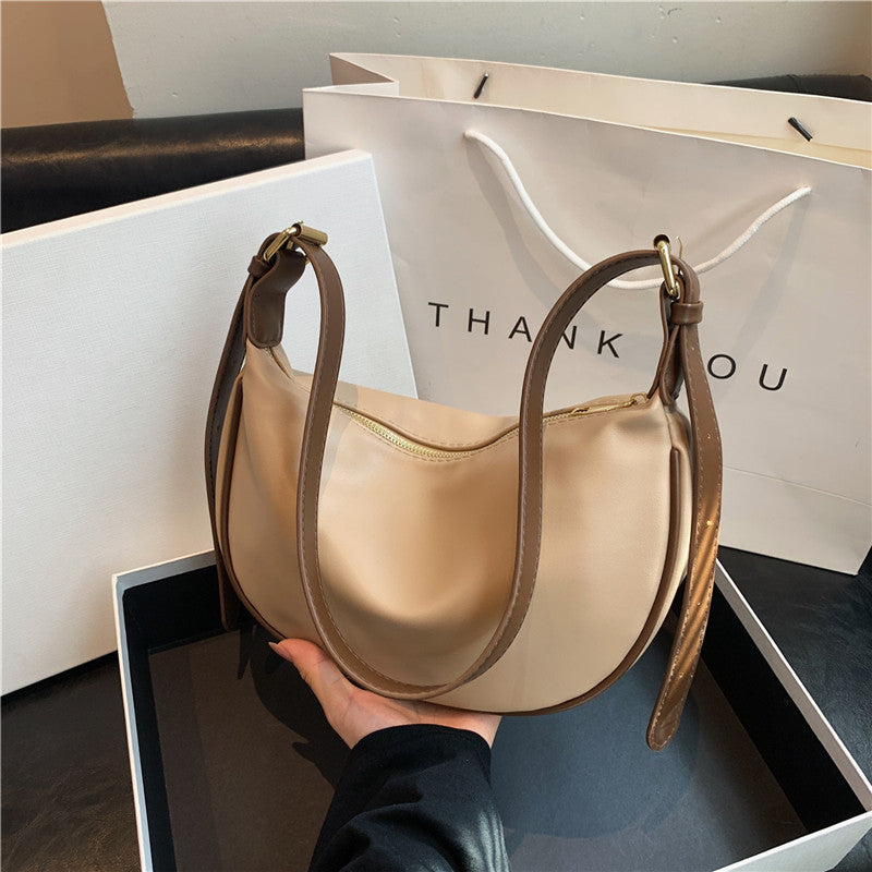 Leather Large Capacity Fashion Simple Leisure Shoulder Bags