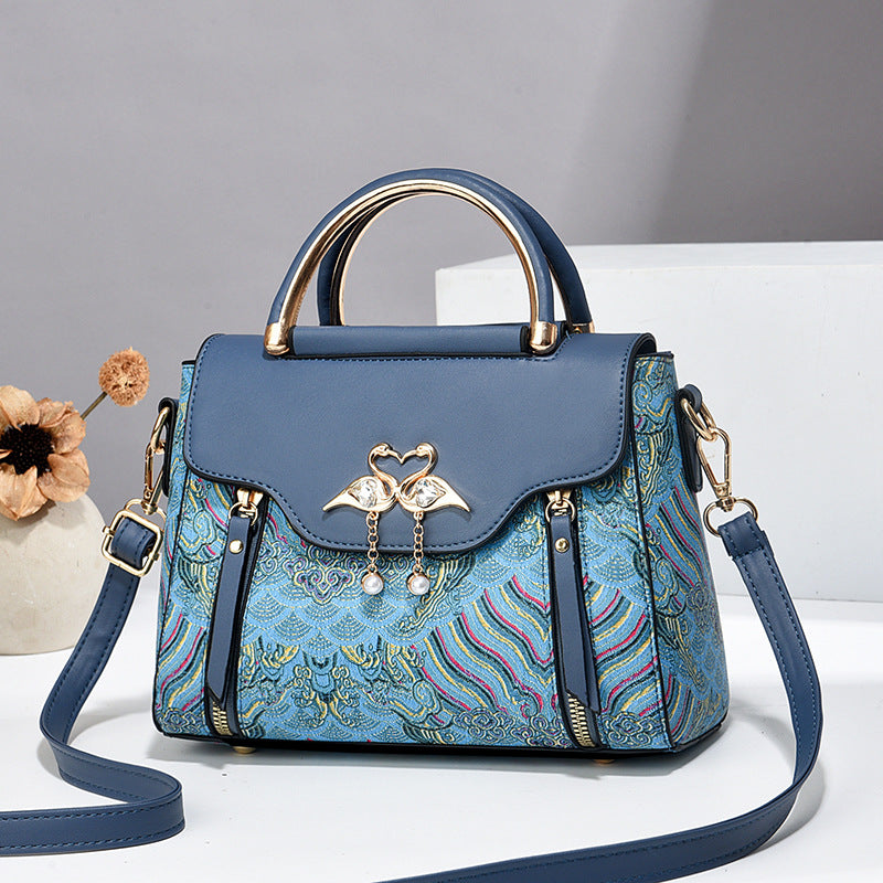 Women's French Style Good-looking Light Luxury Texture Crossbody Bags