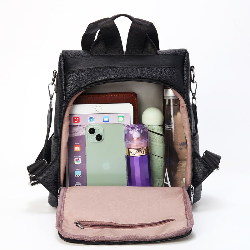Women's Versatile Fashion Simple Commuter Trip Backpacks