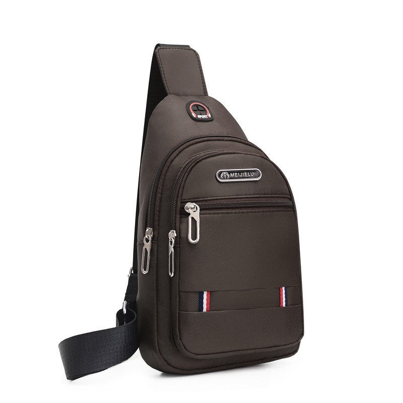 Charming Men's Fashion Polyester Trendy Leisure Men's Chest Bags