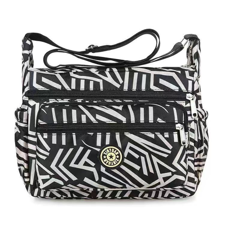 Women's Oxford Stall Large Capacity Leisure Flower Crossbody Bags