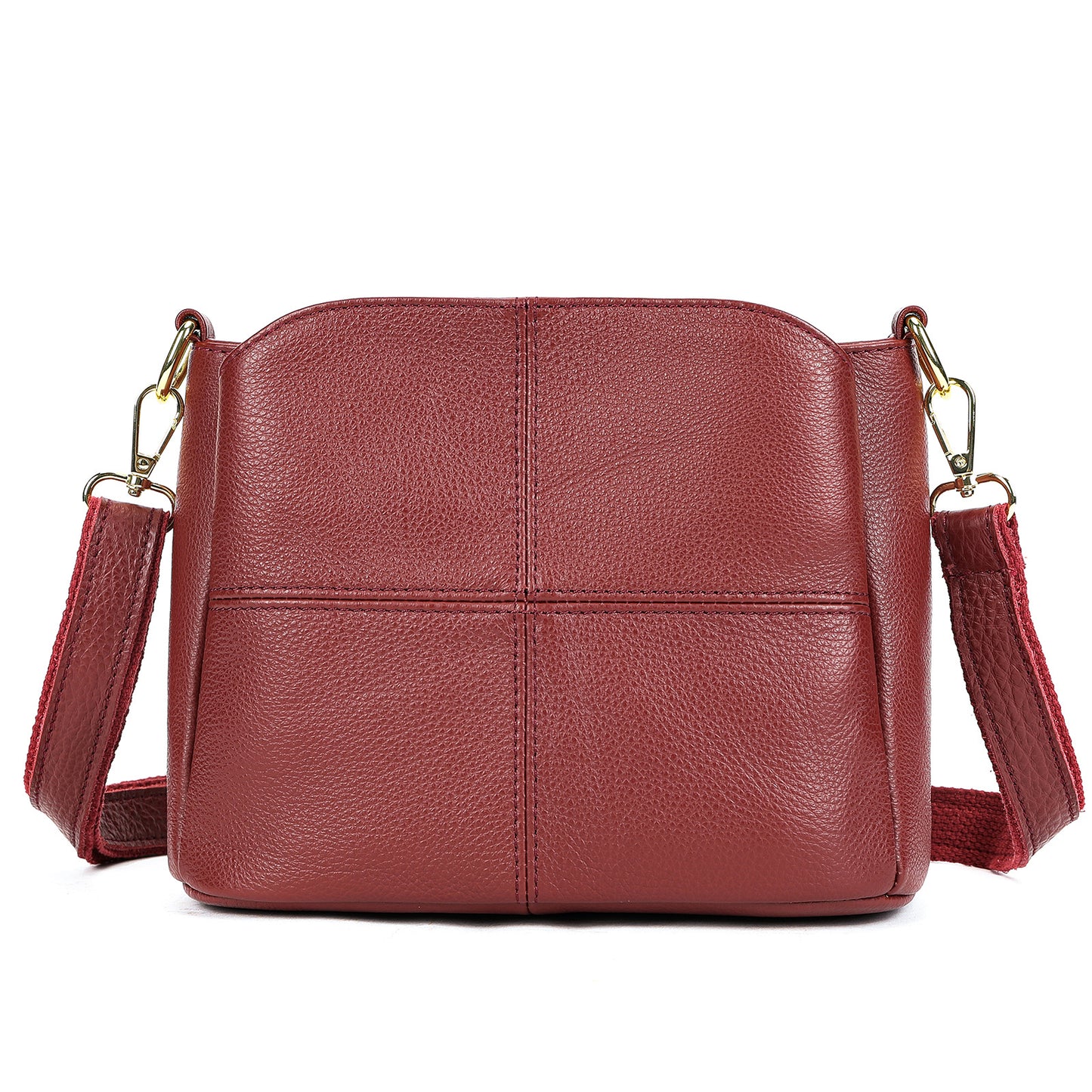 Women's Cowhide Leather First Layer Genuine High-grade Shoulder Bags