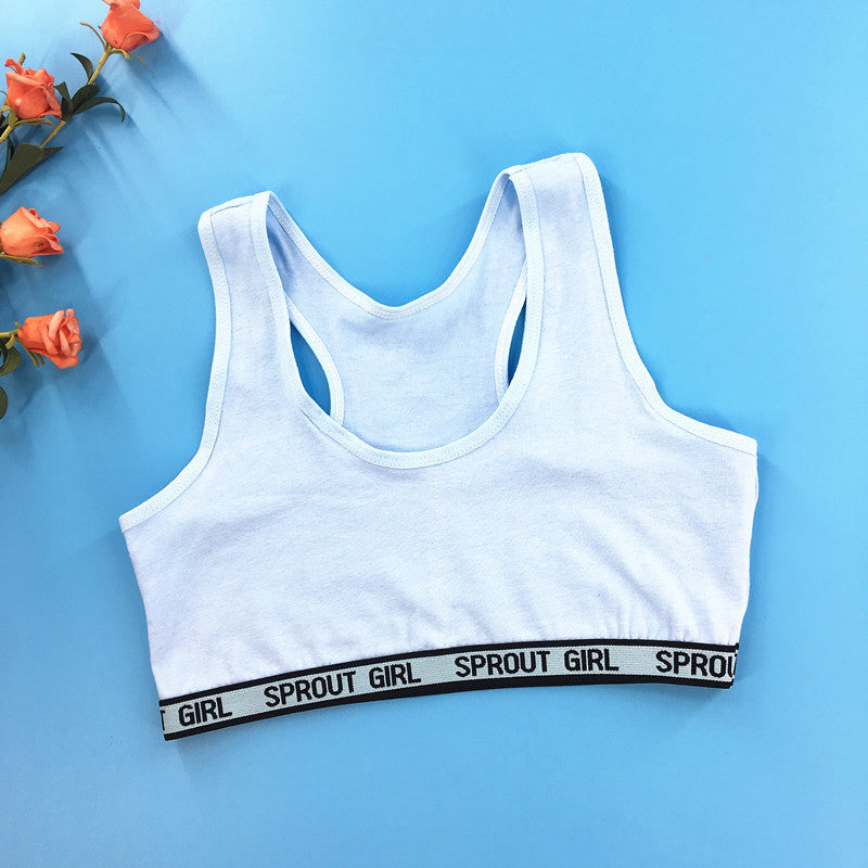 Side Work Back Fashion Teenage Puberty Underwear 2 Without Tanks Camis