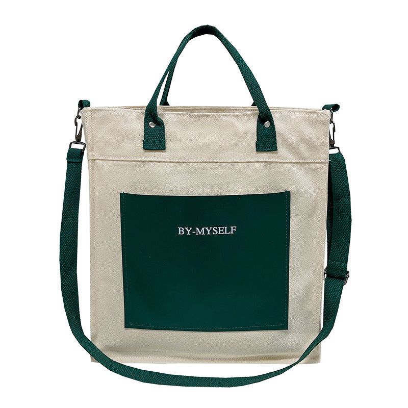 Canvas Mori Book Holding Class Commuter Handbags