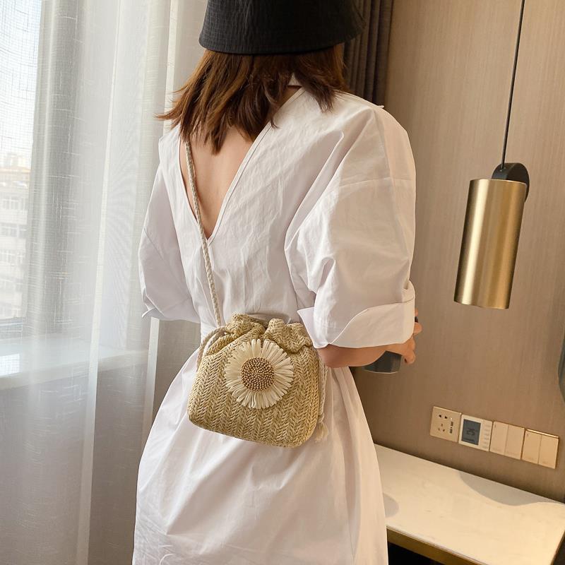 Classy Female Today Fashion Knitted Versatile Shoulder Bags