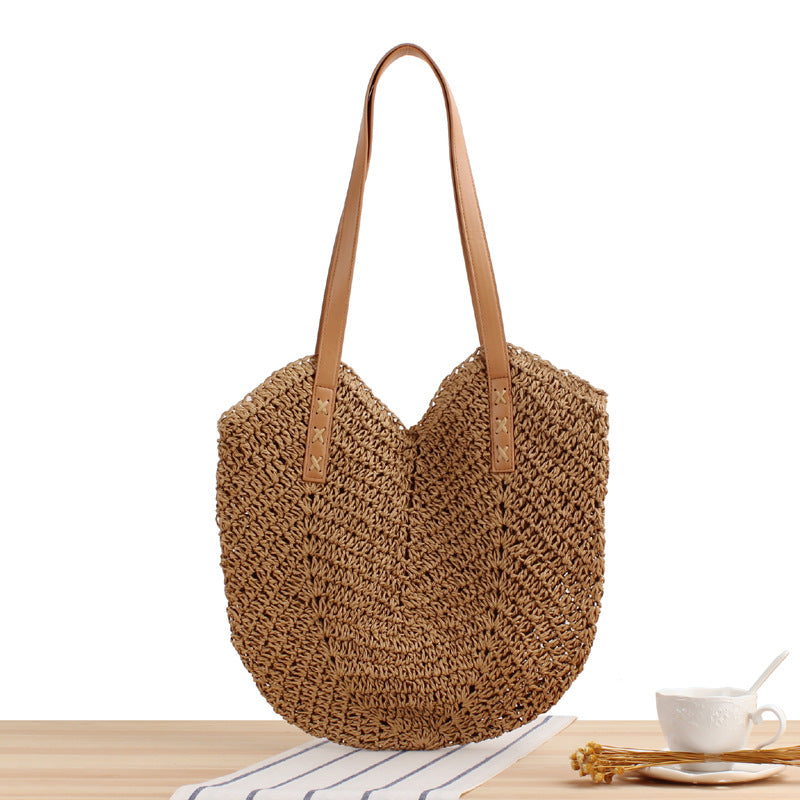 Women's Wind Hollow Out Woven Fashion Beach Bags