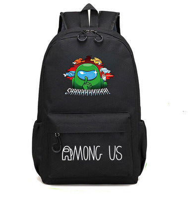 Children's Among Primary Space Werewolf Killing Surrounding The Backpacks