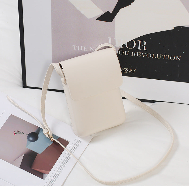 Women's Fashionable Vertical Korean Style Cell Shell Crossbody Bags