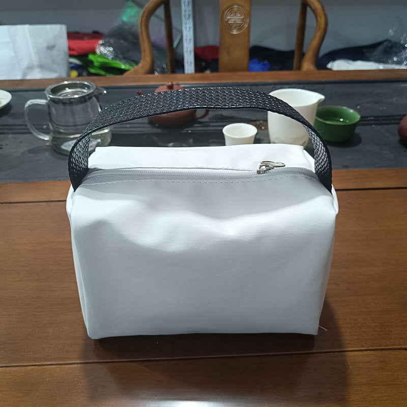 Hand Gift Storage Leather Large Capacity Makeup Bag