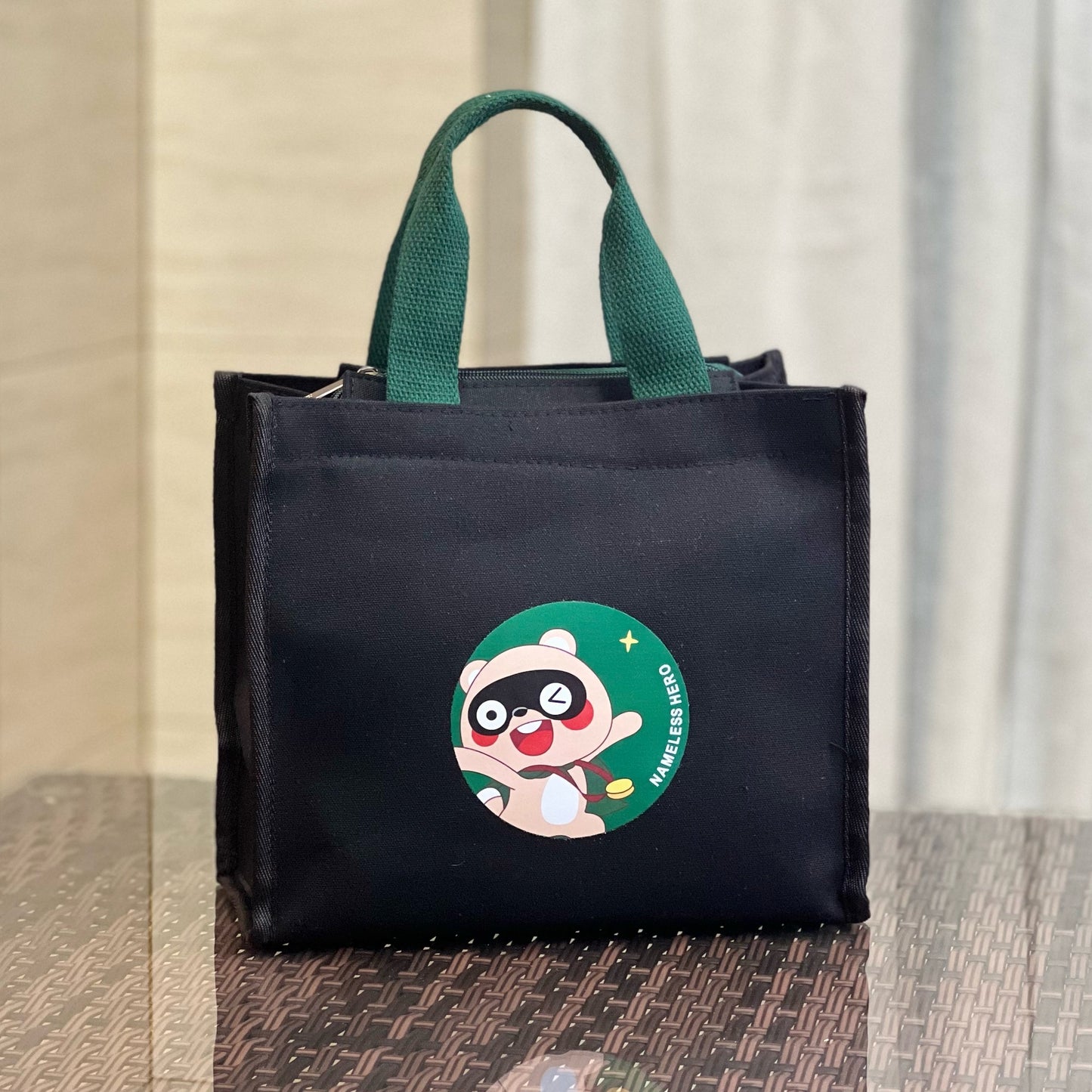 Cute Bear Lunch Box Hand Carrying Large Capacity For Handbags