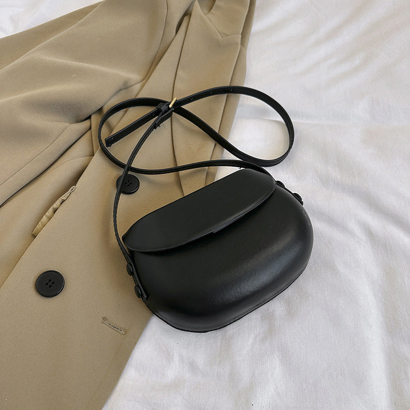 Cool Simple Retro Summer Fashion Saddle Shoulder Bags