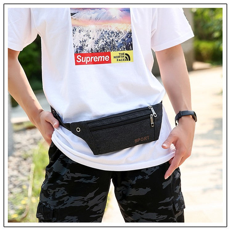 Men's Cool Versatile Trendy Close-fitting Stall Men's Waist Packs