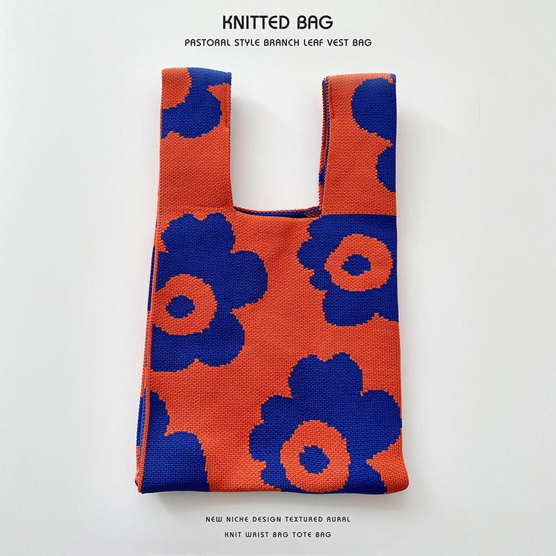 Series Knitted Versatile Large Capacity Commuter Holiday Bags