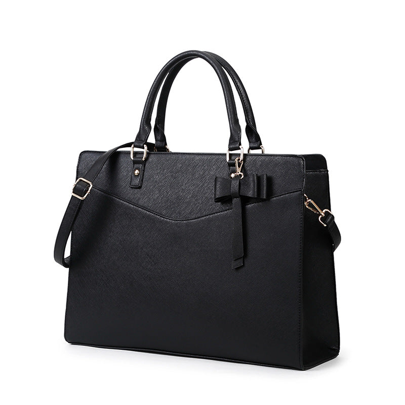 Women's Korean Fashion Cross Pattern Large Capacity Simple Bags
