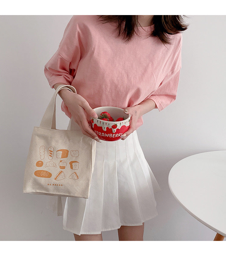 Style Thermal Large Capacity Lunch Box Handbags