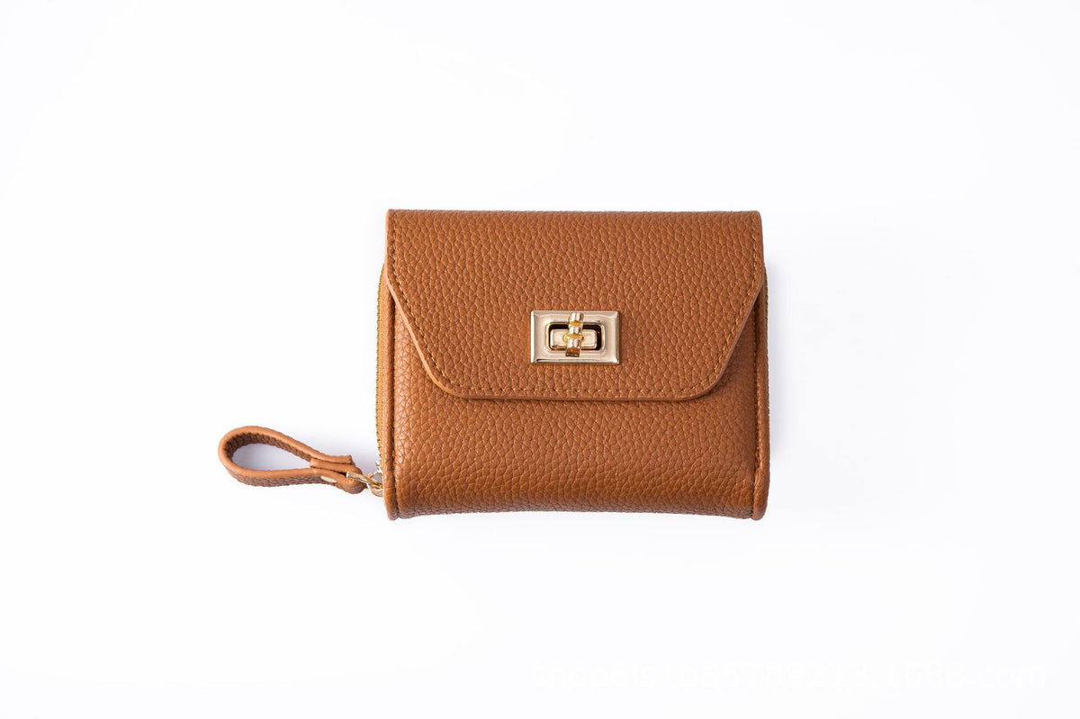 Women's Color For Versatile Premium Large Capacity Multiple Slots Good-looking Ladies Wallet