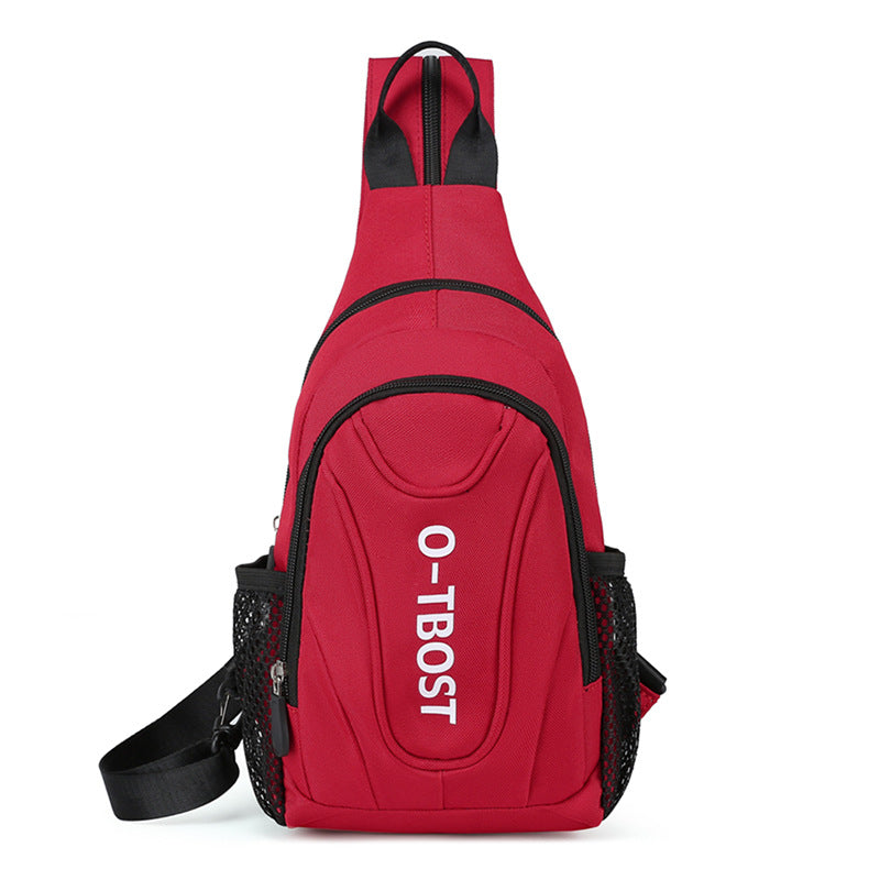 Women's & Men's & Leisure Two Shoulders Oxford Cloth Men's Chest Bags