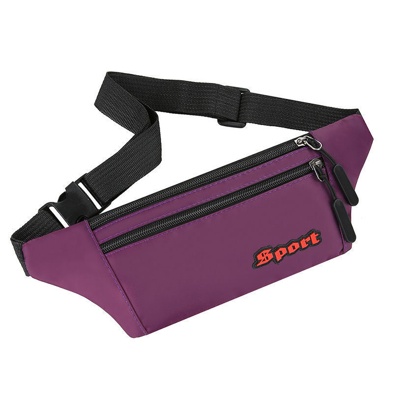 Women's & Men's & Canvas Running Cell Riding Invisible Bags