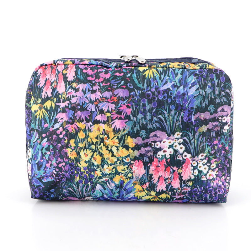 Name Cartoon Horizontal Printing Female Makeup Crossbody Bags