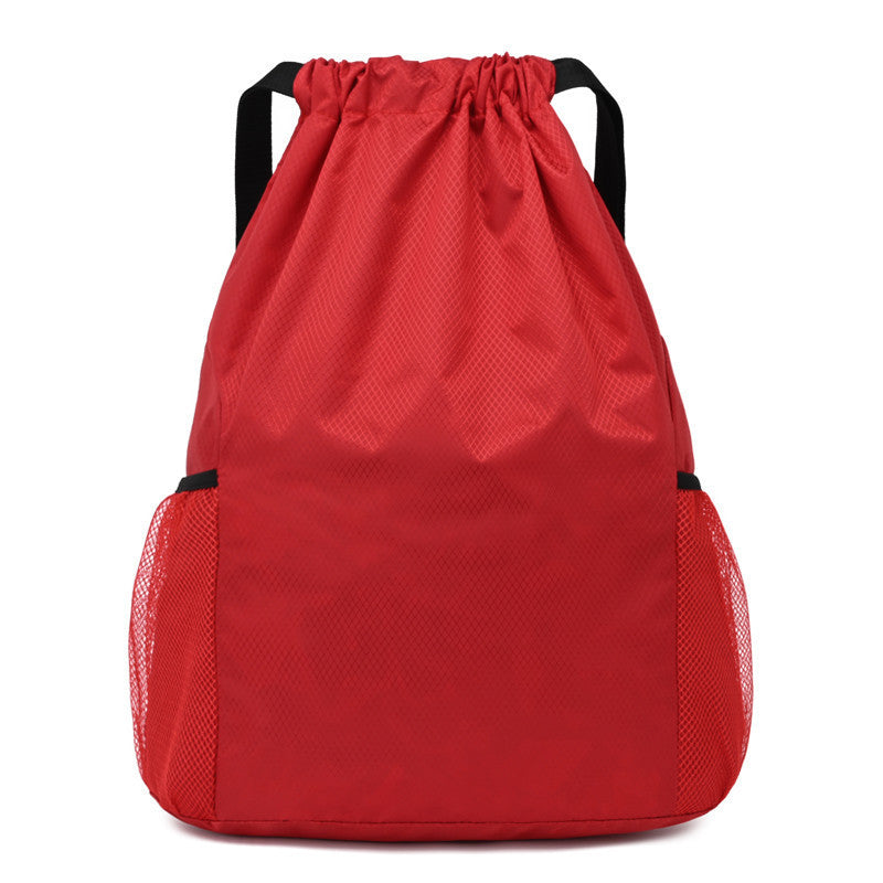 Women's & Men's & Fixed Drawstring Large Capacity Fitness Backpacks