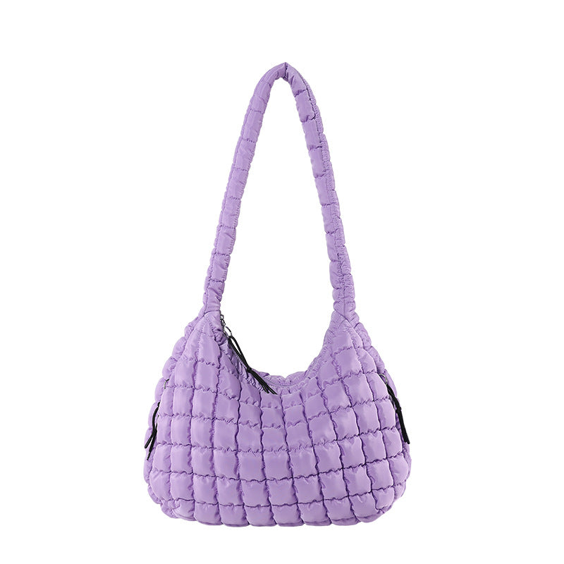 Women's Fashion Portable Dumpling Large Capacity Down Crossbody Bags
