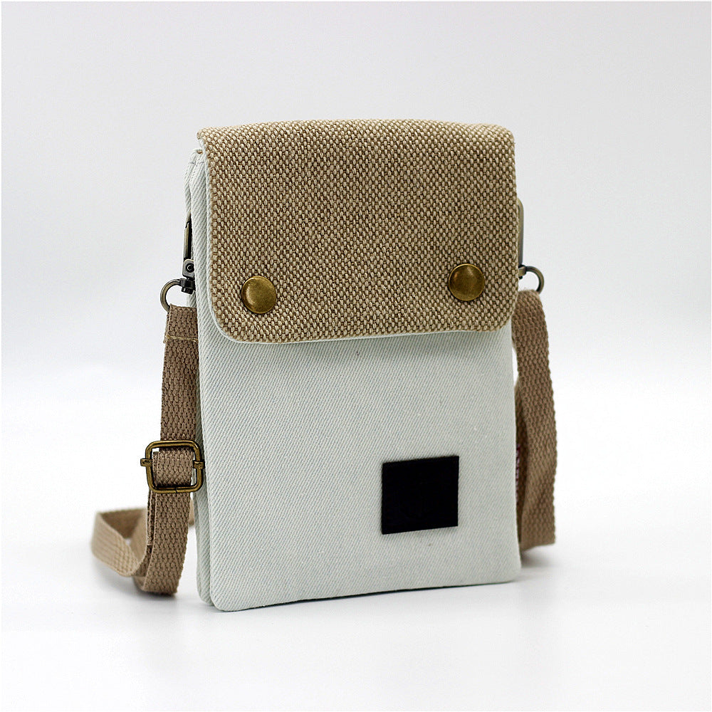Beautiful Innovative Denim Mobile Simple Unisex Bags