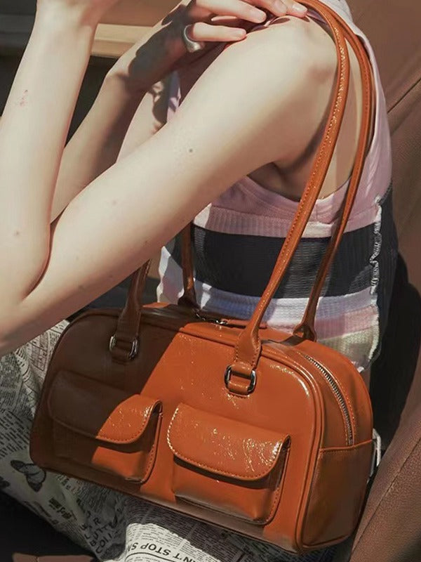 Women's College Style Large Capacity Leisure Class Shoulder Bags