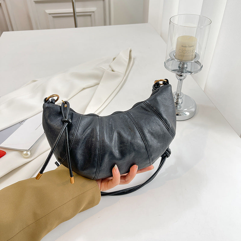 Elegant Fashion Underarm Croissant Dumpling High-grade Shoulder Bags