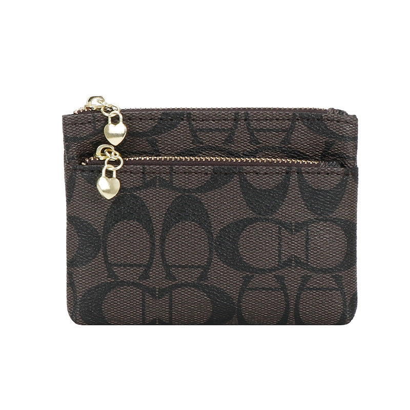 Beautiful Women's Zipper Clutch Mini Short Coin Purses