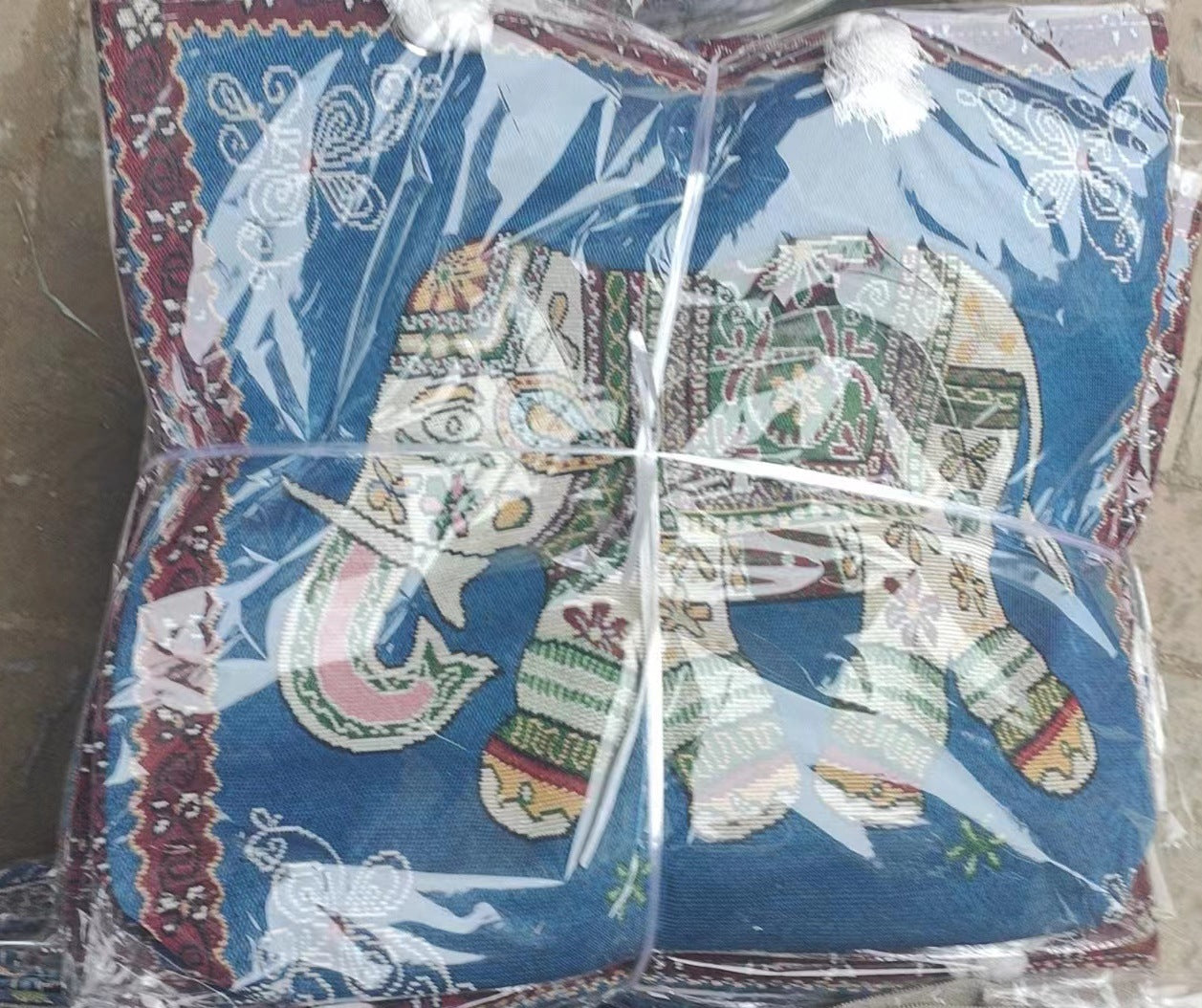 Ethnic Embroidery Double-sided Scenic Spot Thick Shoulder Bags