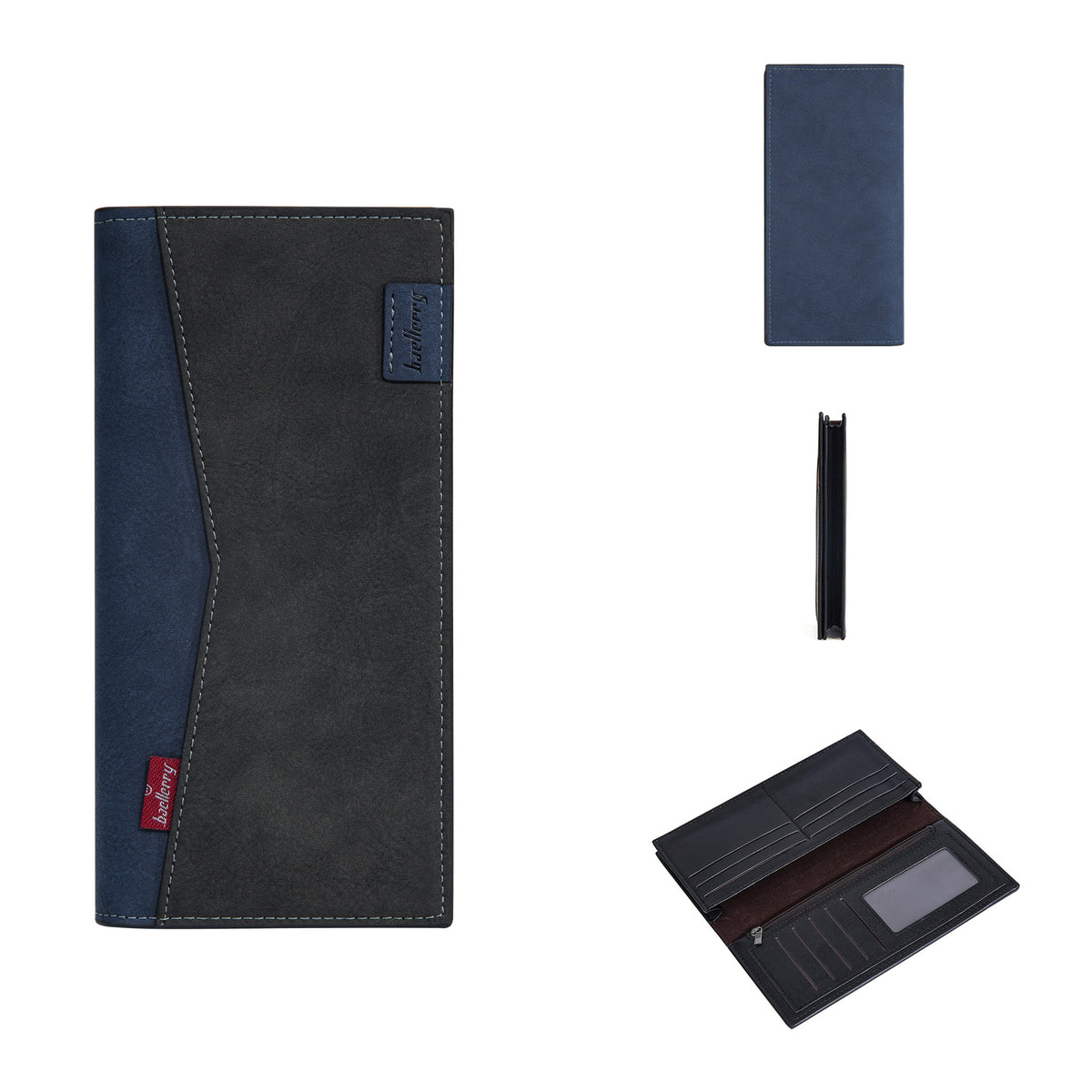 Men's Business Retro Multi Slots Thin Section Men's Wallet