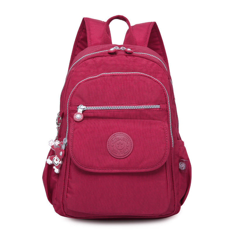Classic Trendy Lightweight Nylon Washed Unisex Backpacks