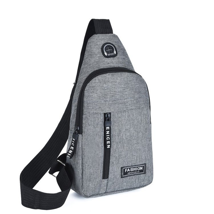 Men's Leisure Oxford Cloth Cross Body Tide Men's Chest Bags