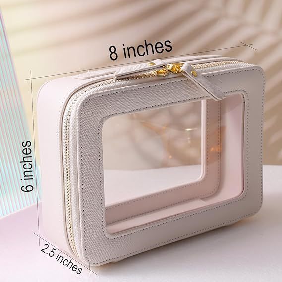 Beautiful Cool Popular Transparent Commuter Simple Cosmetic Bags