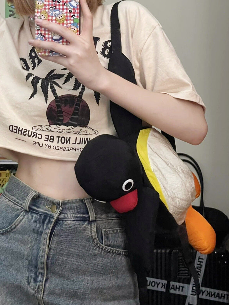 Glamorous Cartoon Penguin Doll Cute Gift Backpacks