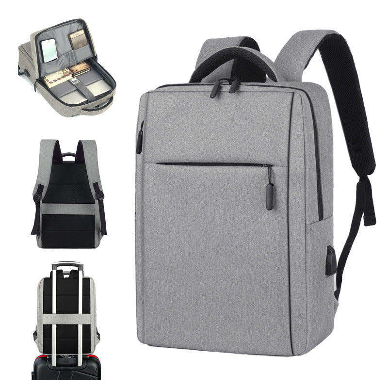 Men's Business Customized Printing Large Capacity Waterproof Backpacks