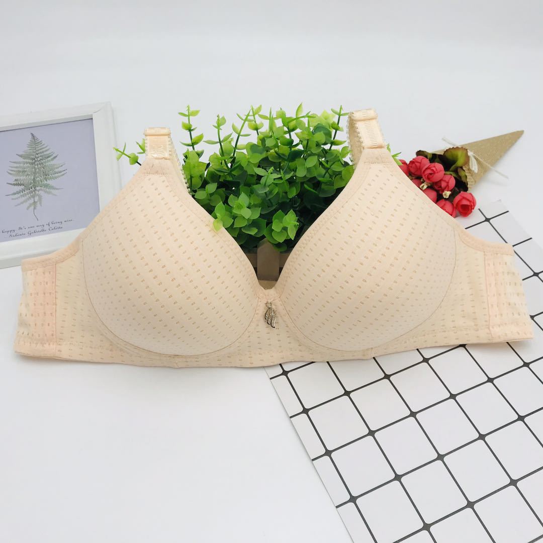 Cup Cotton Breasted Wireless Mother Pure Bras