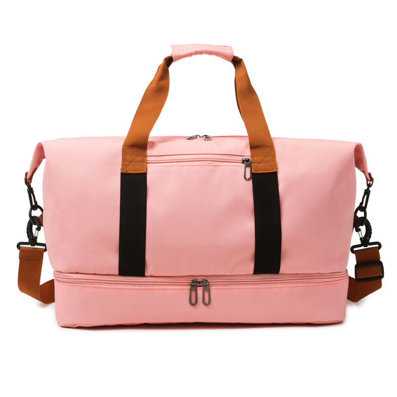 Yoga Fitness Printable Short-distance Couple Portable Travel Bags