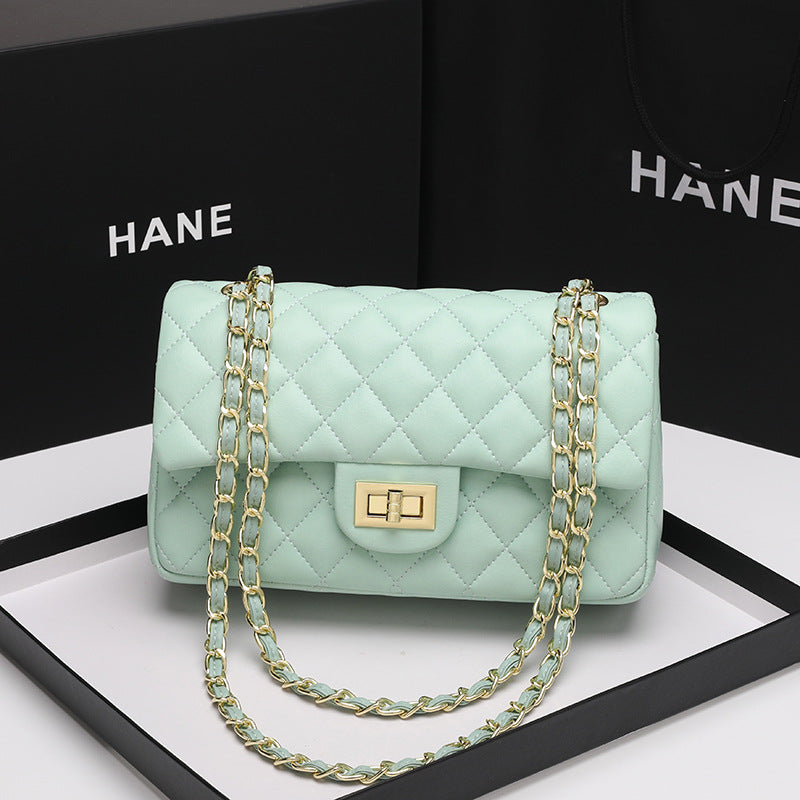 Women's Classic Style Rhombus Chain Fashion Crossbody Bags