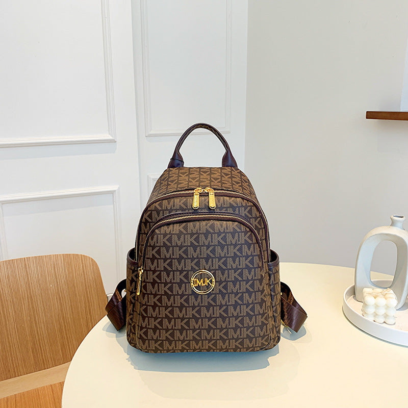 High-grade Large Capacity Female Fashionable Temperament Backpacks