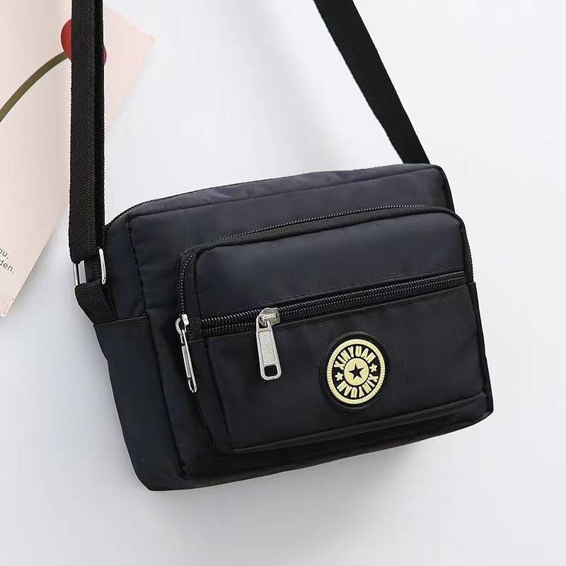 Women's Oxford Stall Large Capacity Leisure Flower Crossbody Bags