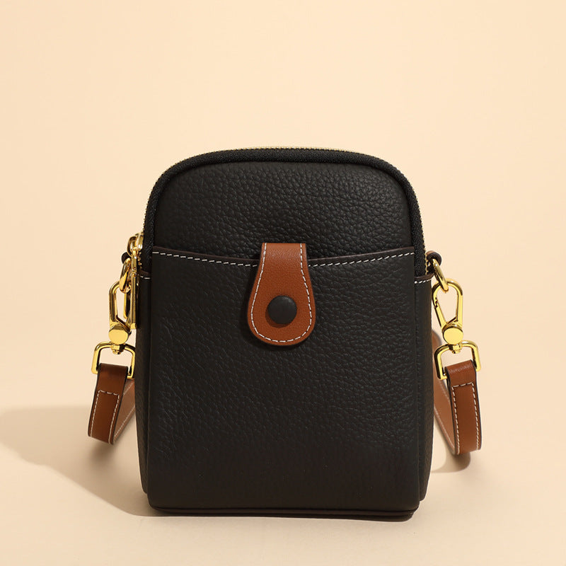 Women's Niche First Layer Leather Multifunctional Crossbody Bags
