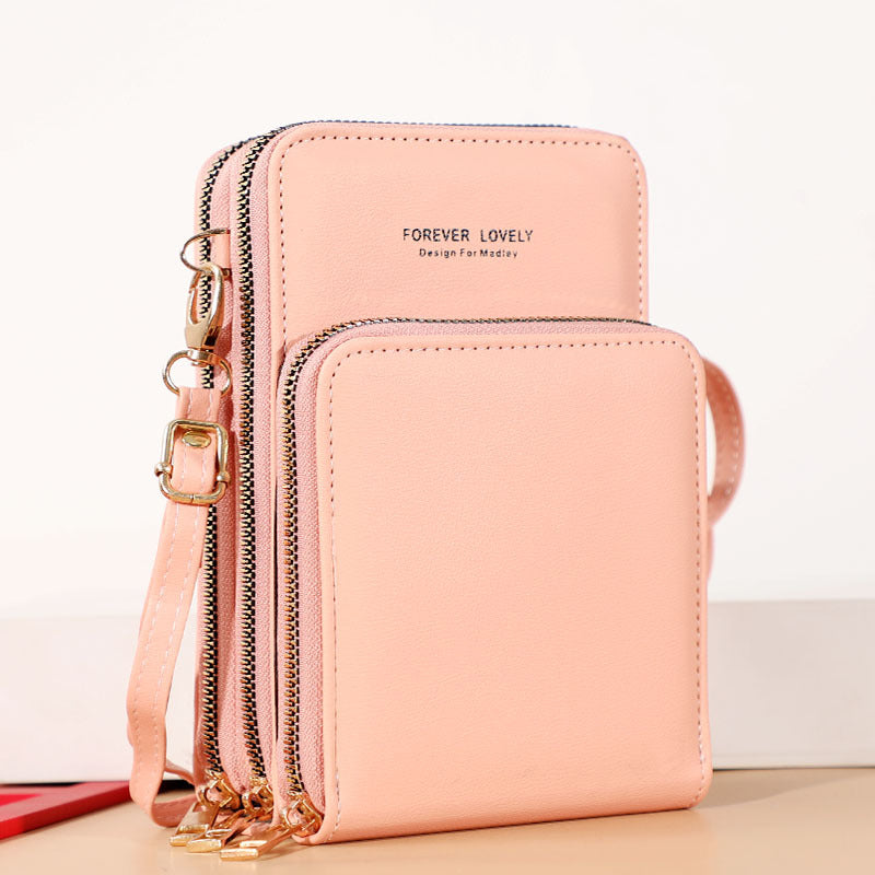 Women's Large Capacity Solid Color Fashion Simple Ladies Wallets